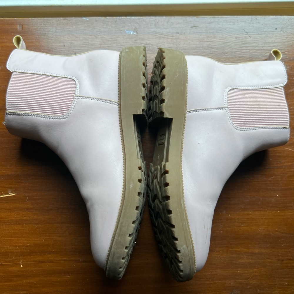 Kids Pink Chelsea Boots